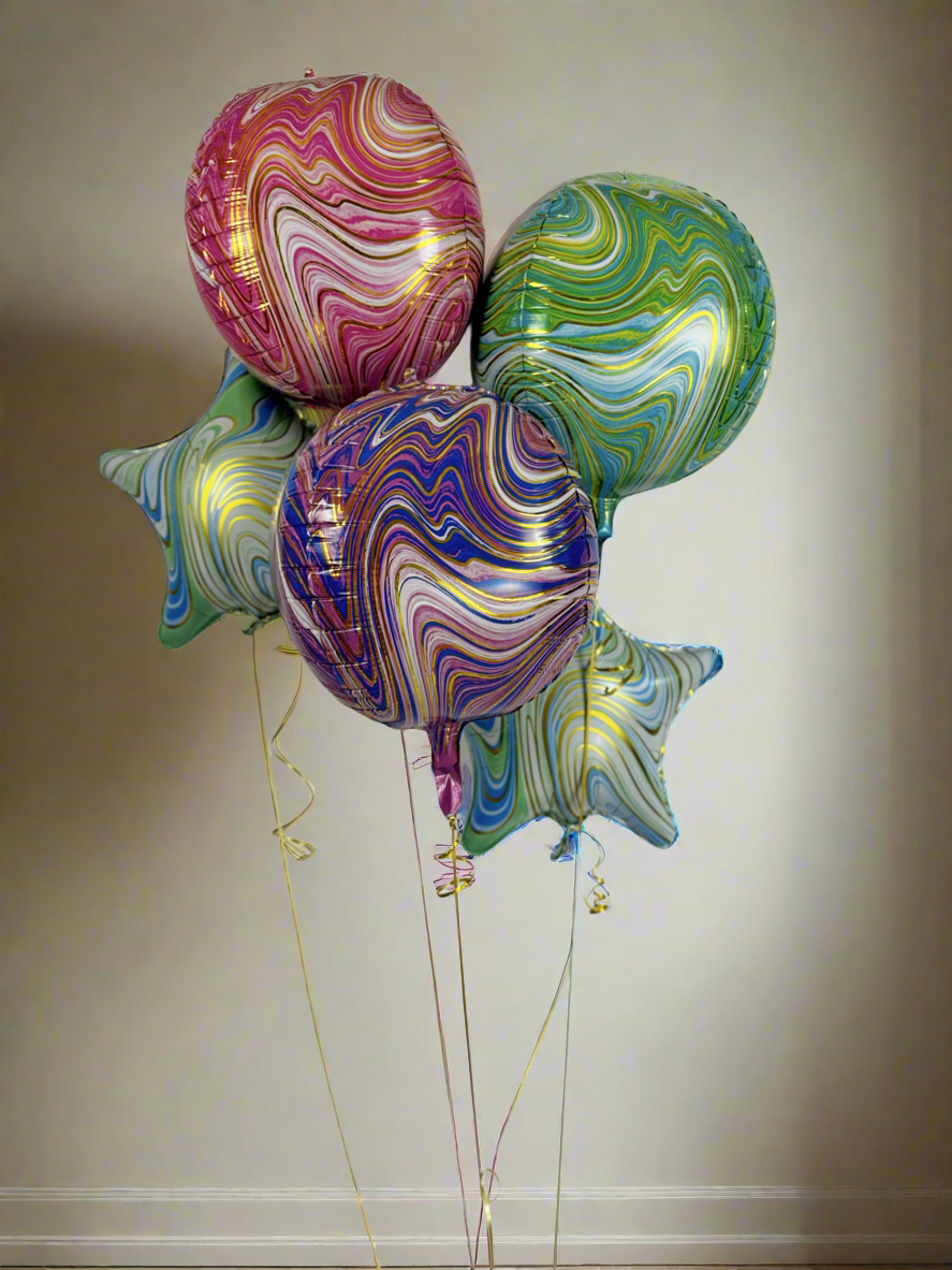 Holographic Marble Balloon