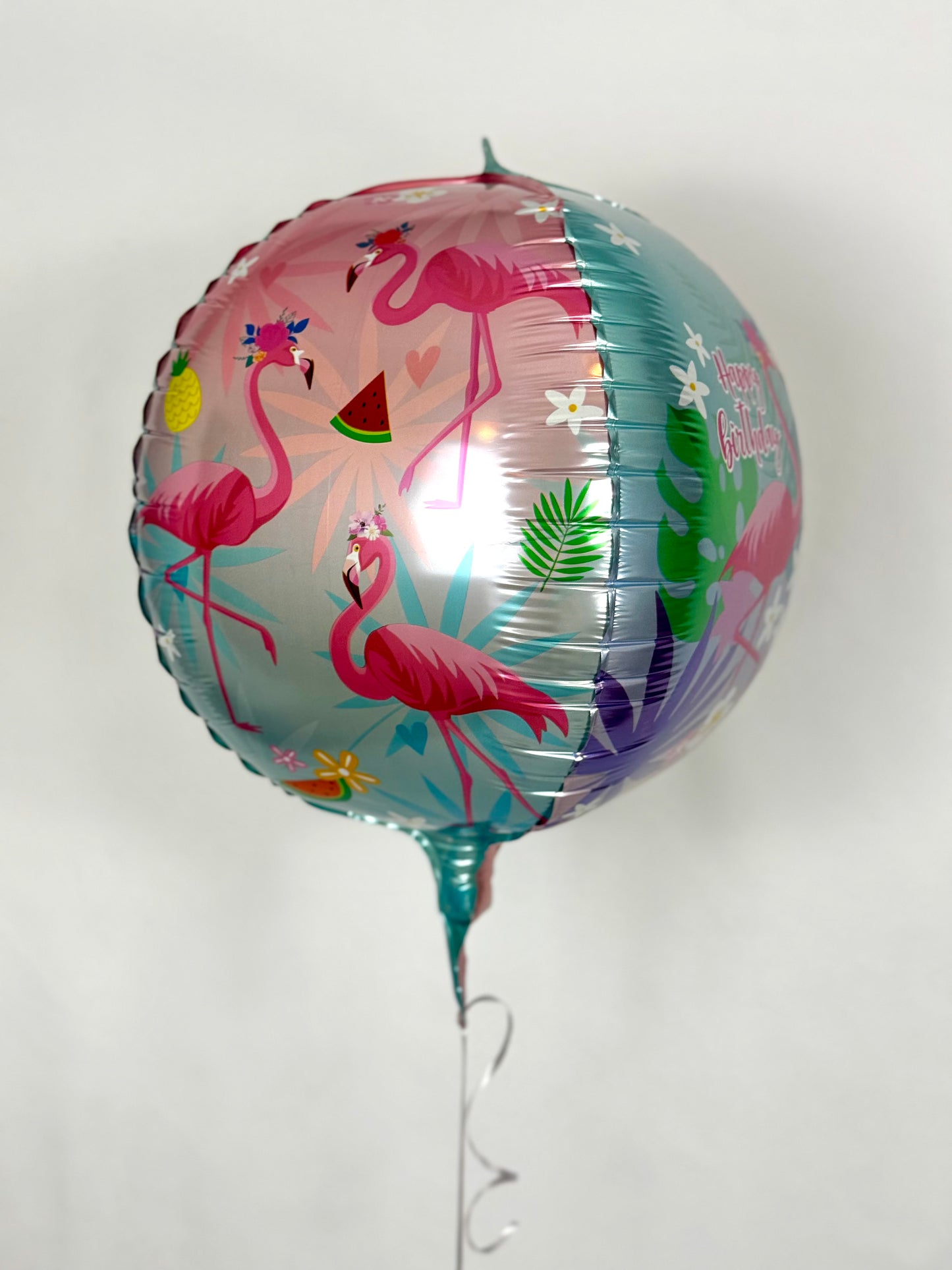 Tropical Flamingo Foil Balloon - pack of 5