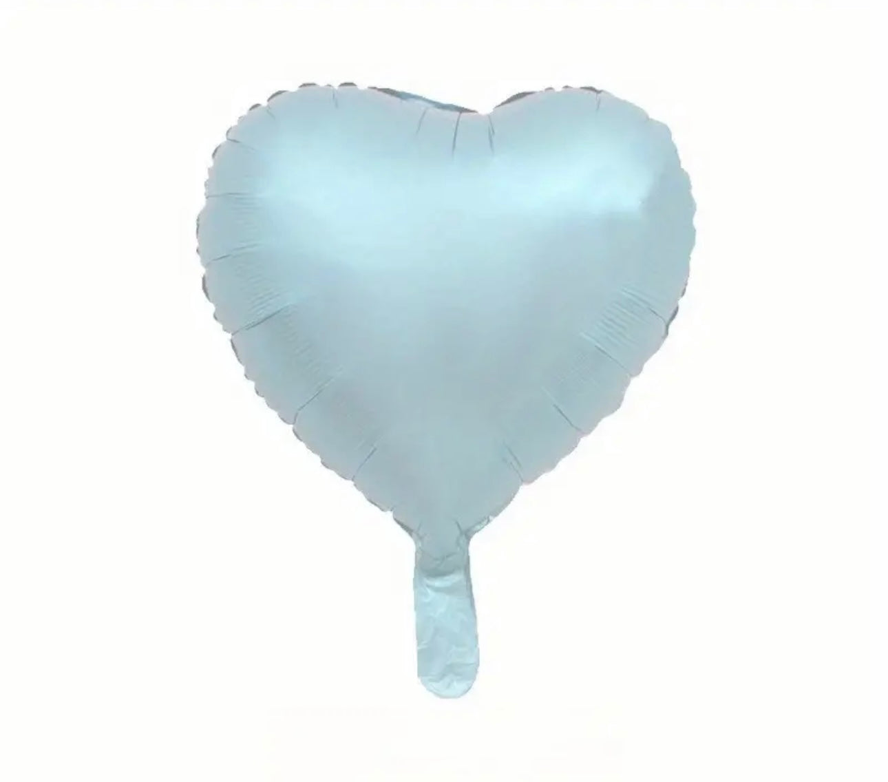 Heart-Shaped Foil Balloons (6 Pieces)