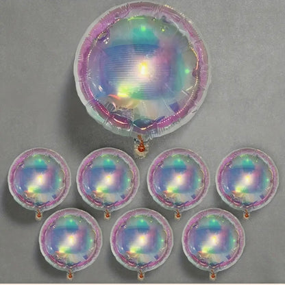 Holographic Dream Balloon Pack of 8