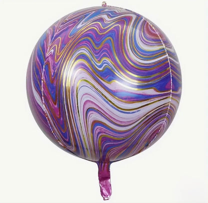 Holographic Marble Balloon